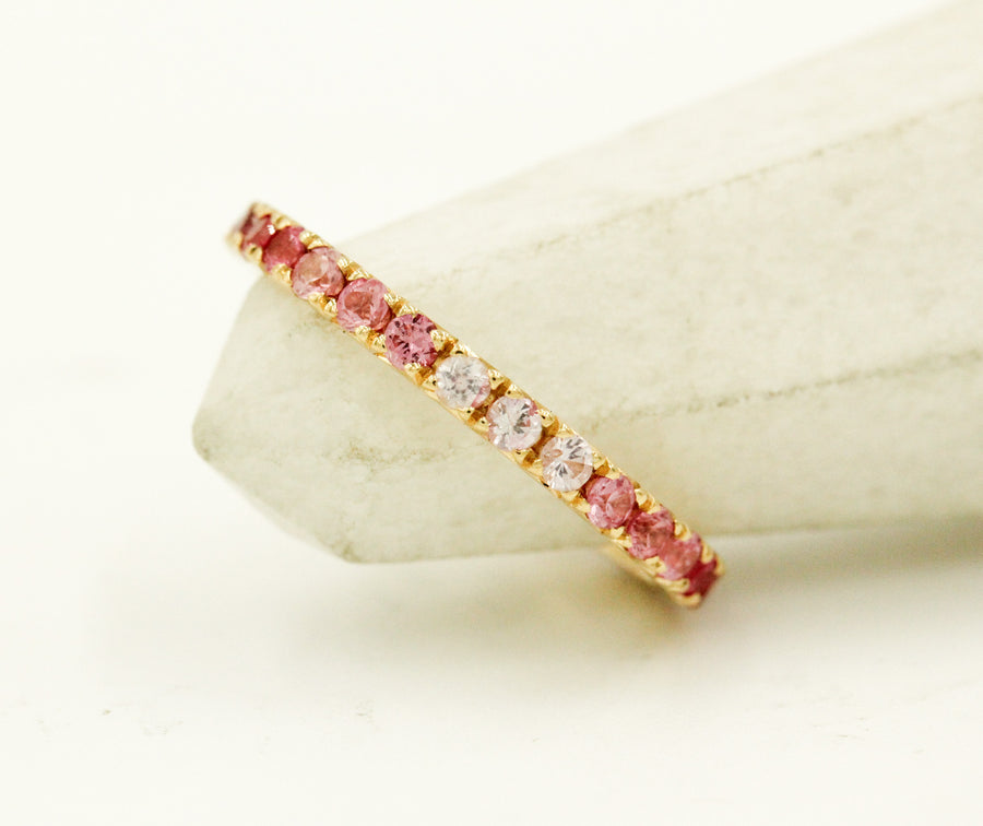 Barbie Eternity Band Diamond Pavé Ring